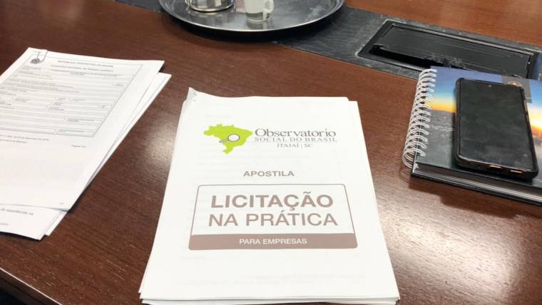 Workshop gratuito sobre licitações termina na segunda-feira