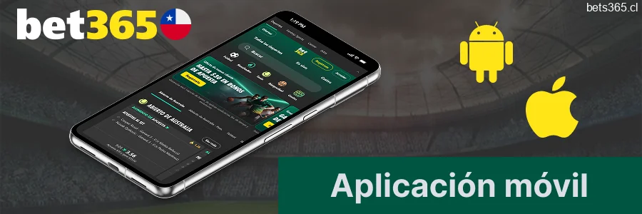 App móvil Bet365 para apostar fácilmente